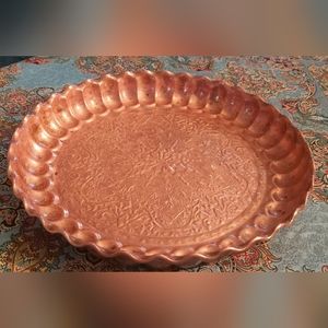 Copper dishes